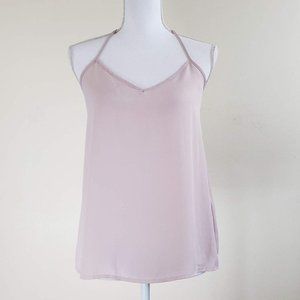 Abercrombie & Fitch Nude Strappy V-Neck Tank Top Size Small